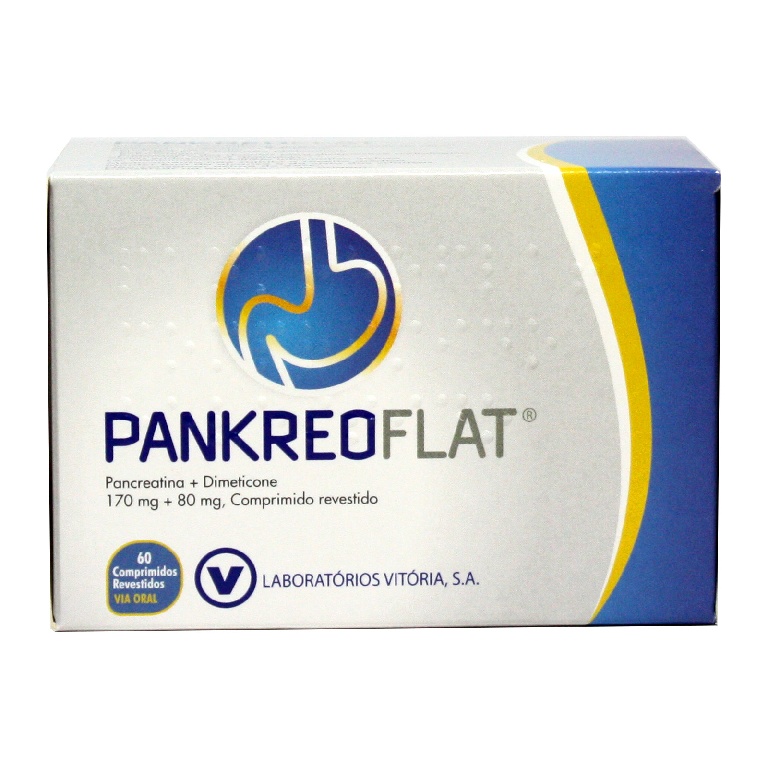Pankreoflat x 60 comprimidos enfartamento flatulência gases Farmácia .