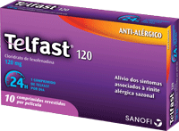 Telfast 120 mg x 10 comprimidos