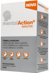MentalAction Adulto 30 Comprimidos + 30 Cápsulas