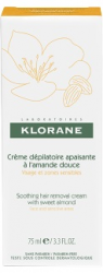 Klorane Creme Depilatório Suave Zonas Sensíveis 75ml