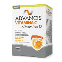 Advancis Vitamina C + Vitamina D x 30 Cápsulas