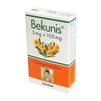 Bekunis 5 mg + 105 mg x 40 comprimidos revestidos