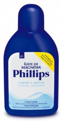 Leite de Magnésia Phillips Menta 200 ml